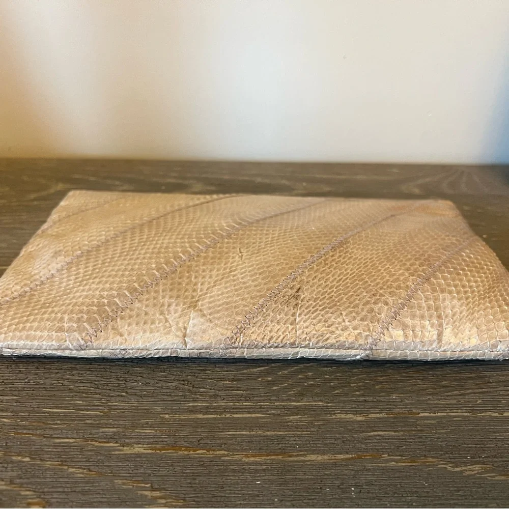 Vintage Ronay Genuine Snakeskin Purse Clutch